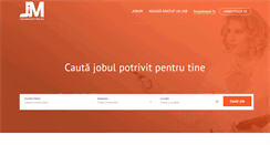 Desktop Screenshot of jobinmarketing.ro