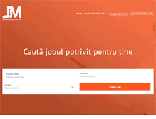 Tablet Screenshot of jobinmarketing.ro